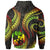 Tonga Polynesian Hoodie Reggae Plumeria - Polynesian Pride