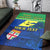 (Custom Personalised) Malampa Fiji Day Area Rug Vanuatu Polynesia mix Flowers LT13 - Polynesian Pride