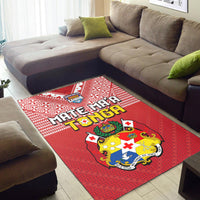 Tonga Rugby MMT Area Rug Ngatu Mate Maa Tonga Special LT13 - Polynesian Pride