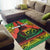 (Custom Personalised) Samoa Rugby Area Rug Teuila Torch Ginger Gradient Style LT14 - Polynesian Pride