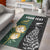 (Custom Personalised) South Africa Protea and New Zealand Fern Area Rug Rugby Go Springboks vs All Black LT13 Art - Polynesian Pride