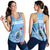 Federated States of Micronesia Christmas Women Racerback Tank Simple Style - FSM Seal LT8 - Polynesian Pride