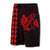 Hawaii Kakau Polynesian Anchor Board Shorts - Red - Polynesian Pride