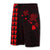 Hawaii Kakau Polynesian Three Turtles Map Board Shorts - Red - Polynesian Pride