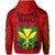 Polynesian Kanaka Flag Kanaka Maoli Hawaii Zip Hoodie Red - Polynesian Pride