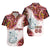 (Custom Personalised) New Zealand Maori Hawaiian Shirt Aotearoa Manaia Red Paua Shell LT9 Red - Polynesian Pride