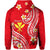 Hawaii Hoodie Red Polynesian Line Style LT9 - Polynesian Pride