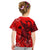 Palau Custom T Shirt Polynesian Phoenix Bird, Fairytales Bird Red - Polynesian Pride