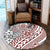 Traditional Polynesian Tribal Tattoo Retro Round Carpet LT9 - Polynesian Pride