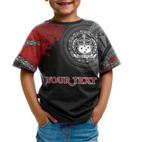 Samoa Polynesian Custom T shirt Polynesian Chain Style - Polynesian Pride