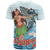 Samoa T Shirt Polynesian Girls With Shark - Polynesian Pride