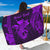 (Custom Personalised) Hawaii Sarong Kakau Kanaka Maoli Combine Polynesian Shark Ver.05 LT14 One Size Purple - Polynesian Pride