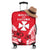 Wallis and Futuna Luggage Cover Impressive LT13 Red - Polynesian Pride