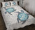 Hawaii Turtle Twist Quilt Bed Set - Basic - AH White - Polynesian Pride