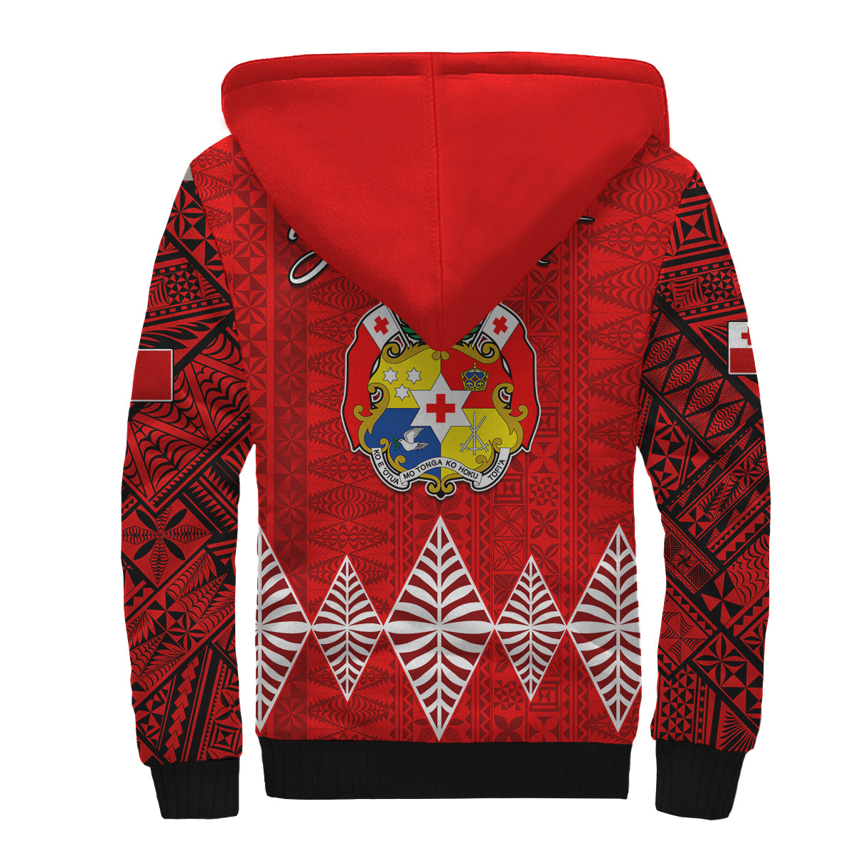 (Custom Personalised) Kingdom of Tonga Sherpa Hoodie 2021 Tonga National Day LT13 - Polynesian Pride