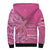 (Custom Personalised) Tonga Breast Cancer Shepa Hoodie Tongan Ngatu Pattern No One Fights Alone LT14 - Polynesian Pride