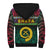 Shefa Province Sherpa Hoodie Vanuatu Pig Tusk Polynesian Flag Style LT14 - Polynesian Pride