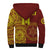 (Custom Text And Number) Tonga High School Sherpa Hoodie Class Of Year Tongan Ngatu Pattern LT14 - Polynesian Pride