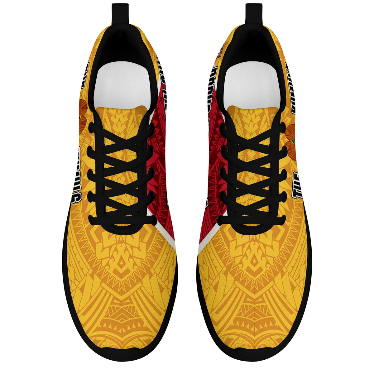 The Kumuls PNG Sporty Sneakers Papua New Guinea Polynesian Dynamic Style LT14 - Polynesian Pride