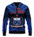 (Custom Personalised) Samoa Tatau Sweater Blue Polynesian Proud Samoan LT13 - Polynesian Pride