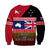 (Custom Personalised) Papua New Guinea and Australia Sweatshirt Polynesian PNG and AUS LT13 - Polynesian Pride