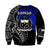 Siva Samoa Sweatshirt Samoan Dance Mix Blue Polynesian LT13 - Polynesian Pride