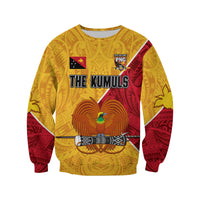 (Custom Text and Number) The Kumuls PNG Sweatshirt Papua New Guinea Polynesian Dynamic Style LT14 - Polynesian Pride