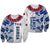 Toa Samoa Rugby Sweatshirt Siamupini Ula Fala White LT13 Unisex White - Polynesian Pride