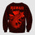 (Custom Personalised) Hawaii Sweatshirt Kakau Kanaka Maoli Combine Polynesian Shark Ver.06 LT14 - Polynesian Pride