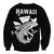 (Custom Personalised) Hawaii Sweatshirt Kakau Kanaka Maoli Combine Polynesian Shark Ver.07 LT14 - Polynesian Pride