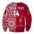 (Custom Text And Number) Beulah Tonga College Sweatshirt Class Of Year Tongan Ngatu Pattern LT14 - Polynesian Pride