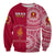 (Custom Text And Number) Beulah Tonga College Sweatshirt Class Of Year Tongan Ngatu Pattern LT14 - Polynesian Pride