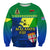 (Custom Personalised) Malampa Fiji Day Sweatshirt Vanuatu Polynesia mix Flowers LT13 - Polynesian Pride