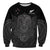 (Custom Text And Number) New Zealand Tiki Rugby Sweatshirt NZ Maori Koru Pattern LT14 - Polynesian Pride