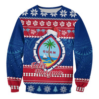 (Custom Personalised) Guam Christmas Sweatshirt Guaman Seal Polynesian Felis Pusgua LT14 - Polynesian Pride