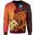 Yap Sweater - Tribal Tuna Fish Unisex Orange - Polynesian Pride