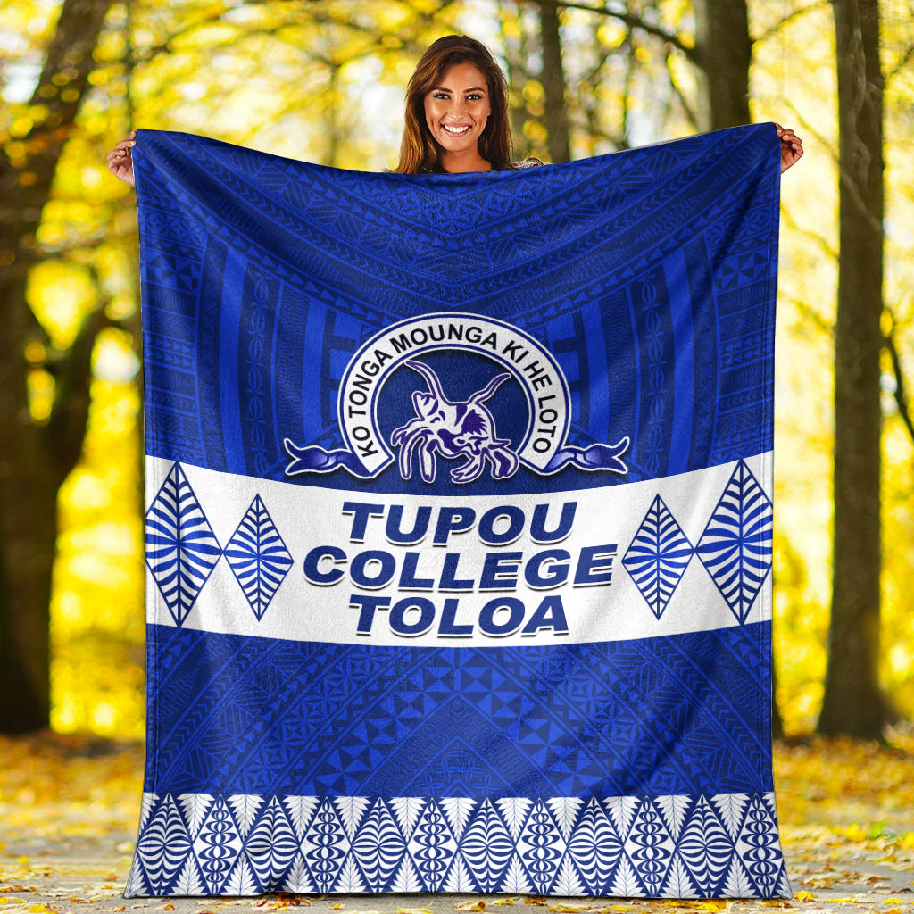 Tupou College Toloa Premium Blanket Version Special LT13 White - Polynesian Pride