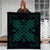 Hawaiian Quilt Maui Plant And Hibiscus Premium Quilt - Sacramento Black - AH - Polynesian Pride