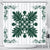 Hawaiian Quilt Maui Plant And Hibiscus Shower Curtain - Sacramento White - AH 177 x 172 (cm) Sacramento - Polynesian Pride