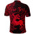 Custom Sagittarius Zodiac Polynesian Polo Shirt Unique Style Red LT8 - Polynesian Pride