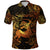 Sagittarius Zodiac Polynesian Polo Shirt Unique Style Gold LT8 - Polynesian Pride