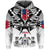 Samoa Black Saturday Hoodie 28 Dec 1929 Visual Arts LT9 Hoodie White - Polynesian Pride