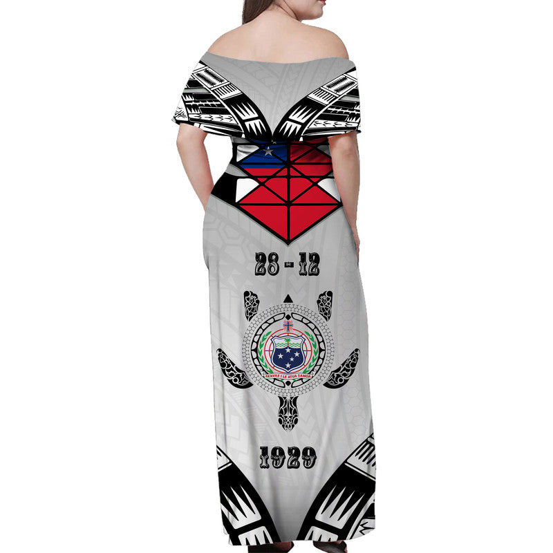 Samoa Black Saturday Matching Dress and Hawaiian Shirt 28 Dec 1929 Visual Arts LT9 - Polynesian Pride