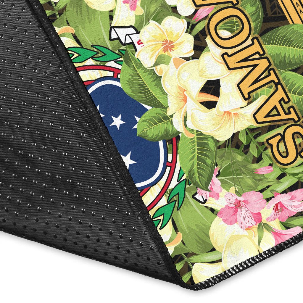 Samoa Area Rug - Polynesian Gold Patterns Collection - Polynesian Pride