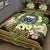 Samoa Quilt Bed Set - Polynesian Gold Patterns Collection - Polynesian Pride