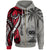 Samoa Zip up Hoodie Classical Coconut Tree Unisex Gray - Polynesian Pride