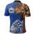 Samoa Polo Shirt Polynesian Palm Tree Flag - Polynesian Pride