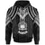 Samoa Hoodie Polynesian Armor Style Black Unisex Black - Polynesian Pride