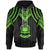 Samoa Hoodie Polynesian Armor Style Green Unisex Green - Polynesian Pride