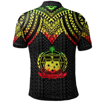 Samoa Polo Shirt Polynesian Armor Style Reagge - Polynesian Pride
